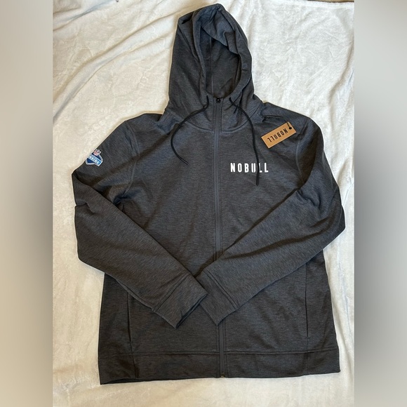 NOBULL Other - NoBull Mens Hoodie size XL NFL Scouting Combine Fleece Full Zip Sweatshirt